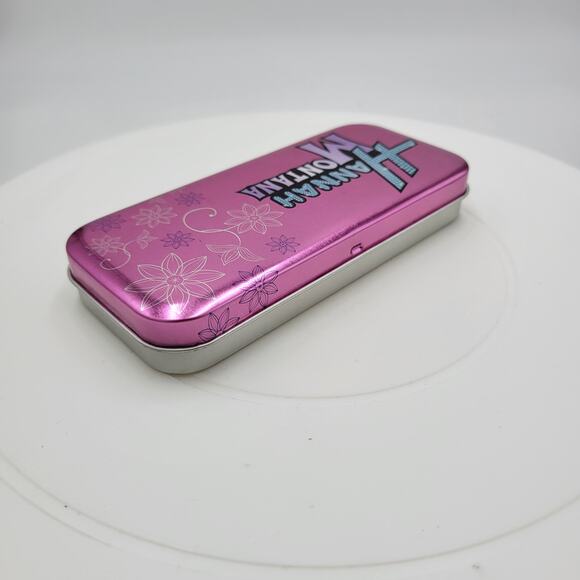 Vintage Disney Hannah Montana Watch Pink Purple Heart Charm Miley Cyrus New Box - Picture 6 of 14